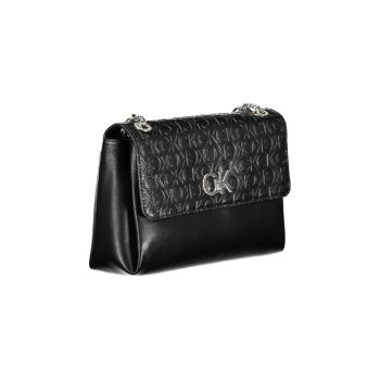 Calvin Klein Women's Black Polyester Handbag - One Size