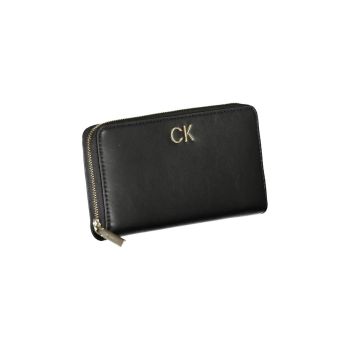 Calvin Klein Women's Black Polyester Wallet - One Size