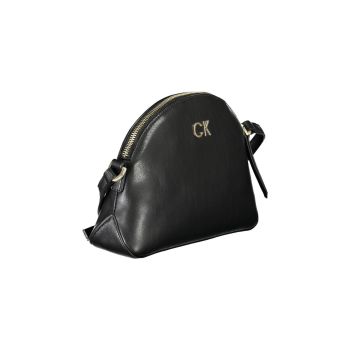 Calvin Klein Women's Black Polyester Handbag - One Size