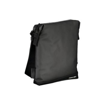 Calvin Klein Men's Black Polyester Shoulder Bag - One Size
