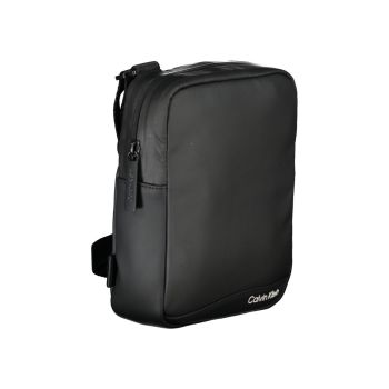 Calvin Klein Men's Black Polyester Shoulder Bag - One Size