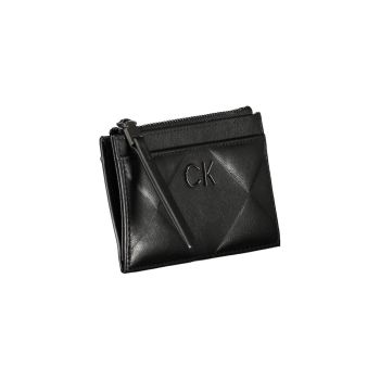 Calvin Klein Women's Black Polyester Wallet - One Size