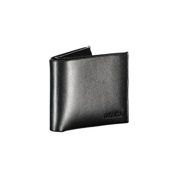 Calvin Klein Men's Black Leather Wallet - One Size