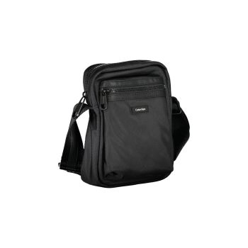 Calvin Klein Men's Black Polyester Shoulder Bag - One Size