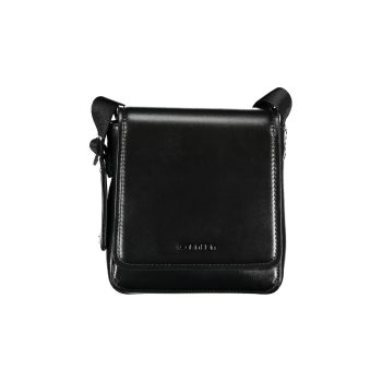 Calvin Klein Men's Black Polyester Shoulder Bag - One Size
