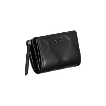 Calvin Klein Women's Black Polyester Wallet - One Size