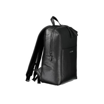 Calvin Klein Men's Black Polyester Backpack - One Size
