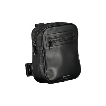 Calvin Klein Men's Black Polyester Shoulder Bag - One Size