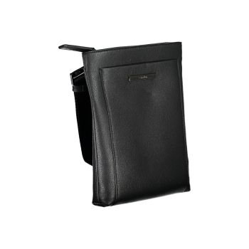 Calvin Klein Men's Black Polyester Shoulder Bag - One Size