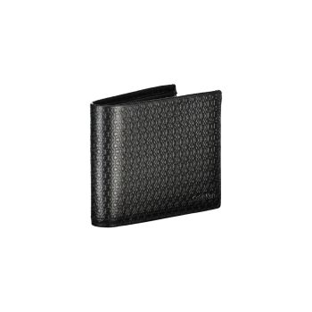 Calvin Klein Men's Black Leather Wallet - One Size