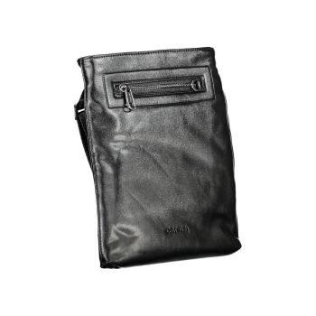 Calvin Klein Men's Black Polyester Shoulder Bag - One Size