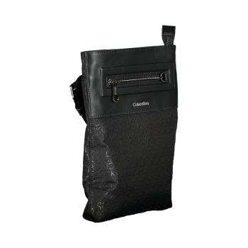Calvin Klein Men's Black Polyester Shoulder Bag - One Size