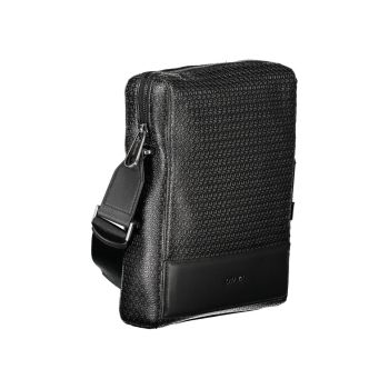 Calvin Klein Men's Black Polyester Shoulder Bag - One Size