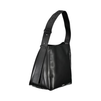 Calvin Klein Women's Black Polyester Handbag - One Size