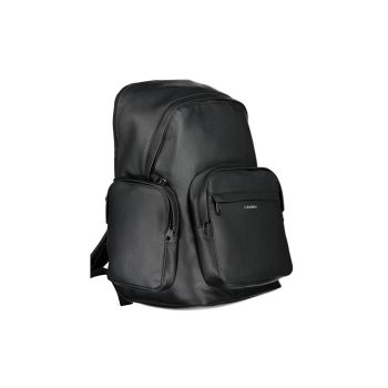 Calvin Klein Men's Black Polyester Backpack - One Size