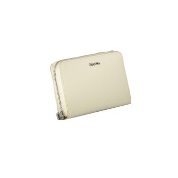 Calvin Klein Women's Beige Polyethylene Wallet - One Size