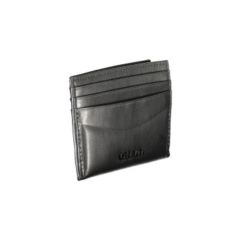 Calvin Klein Men's Black Leather Wallet - One Size