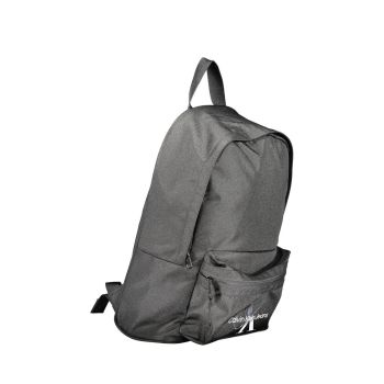 Calvin Klein Men's Black Polyester Backpack - One Size