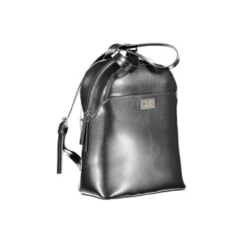 Calvin Klein Women's Black Polyester Backpack - One Size