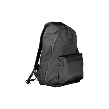Calvin Klein Men's Black Polyester Backpack - One Size