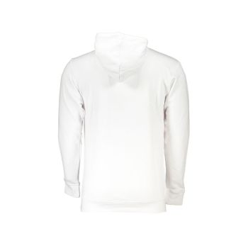 Cavalli Class Men's White Cotton Sweater - 3XL