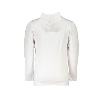 Cavalli Class Men's White Cotton Sweater - 3XL