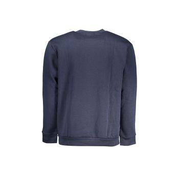 Cavalli Class Men's Blue Cotton Sweater - L