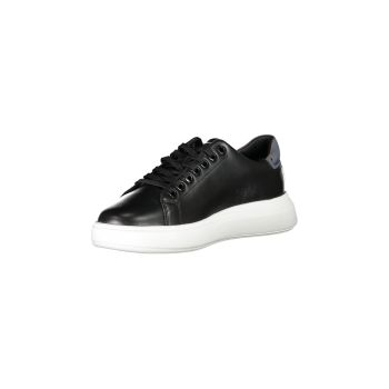 Calvin Klein Women's Black Polyester Sneaker - 37 EU