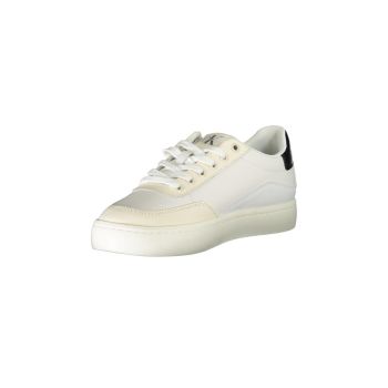 Calvin Klein Women's White Polyester Sneaker - 36 EU