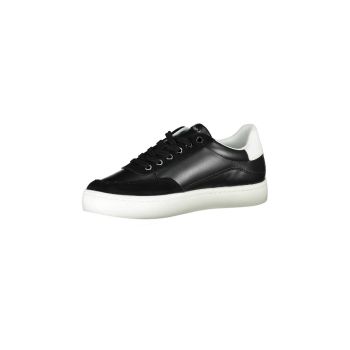 Calvin Klein Women's Black Polyester Sneaker - 37 EU