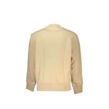 Calvin Klein Men's Beige Cotton Sweater - L