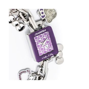 Chronotech Women's Silver Steel Watch - One Size