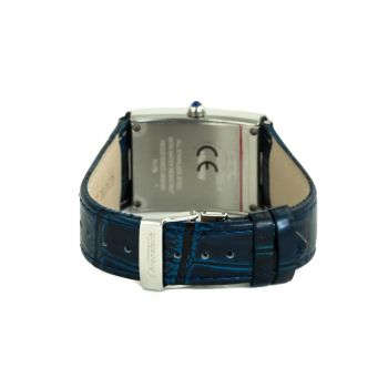 Chronotech Unisex's Blue Leather Watch - One Size