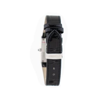 Chronotech Women's Black Leather Watch - One Size