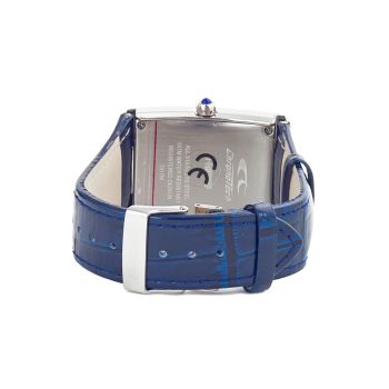 Chronotech Men's Blue Leather Watch - One Size