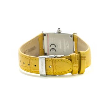 Chronotech Women's Yellow Leather Watch - One Size