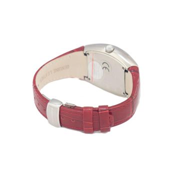 Chronotech Women's Red Leather Watch - One Size