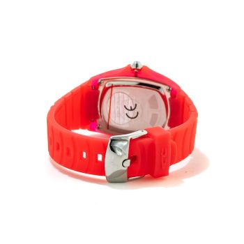Chronotech Women's Red Rubber Watch - One Size
