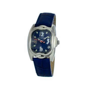 Chronotech Women's Blue Leather Watch - One Size