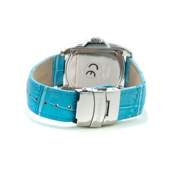 Chronotech Men's Blue Leather Watch - One Size