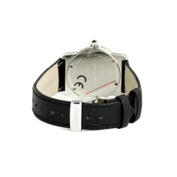 Chronotech Women's Black Leather Watch - One Size