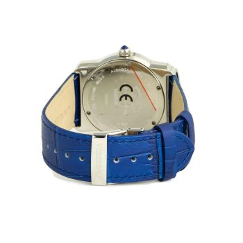 Chronotech Unisex's Blue Leather Watch - One Size
