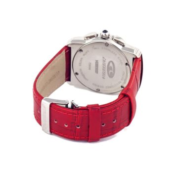 Chronotech Women's Red Leather Watch - One Size