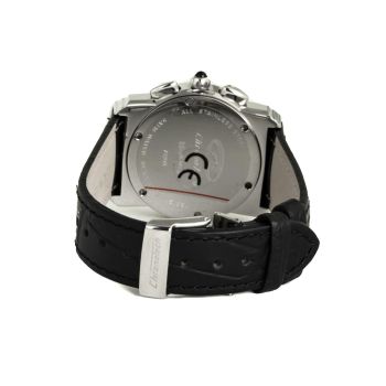 Chronotech Women's Black Leather Watch - One Size