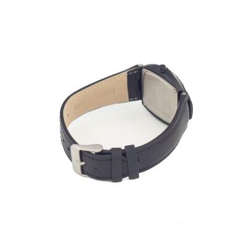Chronotech Women's Black Leather Watch - One Size