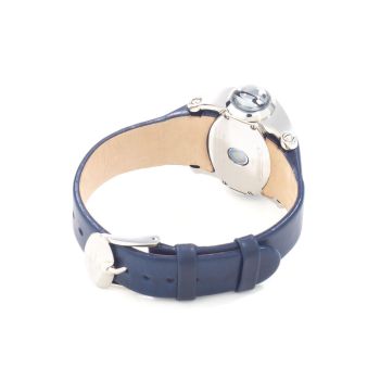 Chronotech Women's Blue Leather Watch - One Size