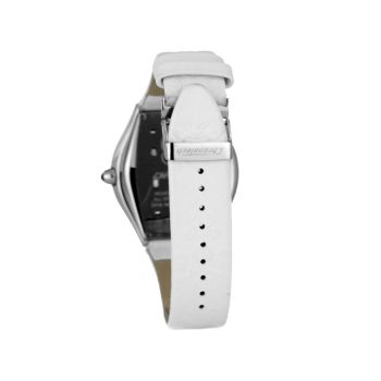 Chronotech Men's White Leather Watch - One Size