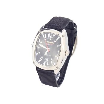 Chronotech Women's Black Leather Watch - One Size