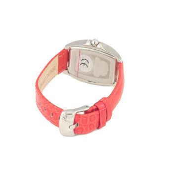 Chronotech Women's Red Leather Watch - One Size