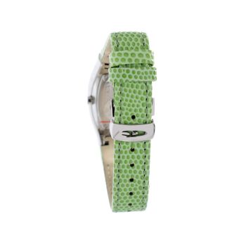 Chronotech Women's Green Leather Watch - One Size